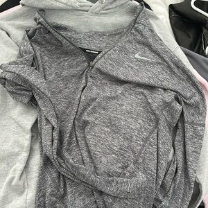 nike running quarter zip